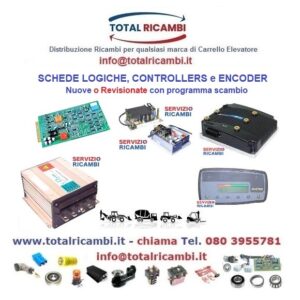 Distribuiamo e Ripariamo Encoder Schede per Muletti e Controllo Motore per Transpallet Ztp Zapi Sevcon SME Curtis