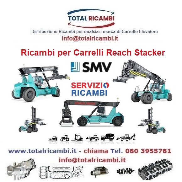 Ricambi per Reach Stacker SMV da 4533CC a 4545TCX
