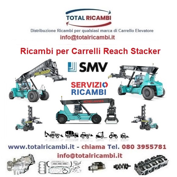 Ricambi per Reach Stacker SMV da SC108 a SC4542