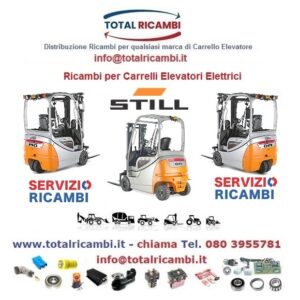 Distribuiamo Ricambi Carrelli elevatori e Transpallet elettrici Still RX50 a RX60