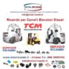 Distribuiamo Ricambi Carrello elevatore Tcm FD15 a FD160-3
