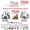 Distribuiamo Ricambi Carrello elevatore Tcm FD15 a FD160