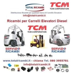 Distribuiamo Ricambi Carrello elevatore Tcm FD15 a FD160