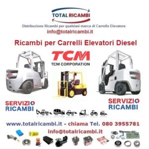 Distribuiamo Ricambi Carrello elevatore Tcm FD30-T a FD60-9