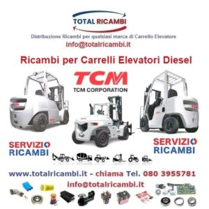 Distribuiamo Ricambi Carrelli elevatori Diesel e Elettrico Tcm FD70 a FHD30