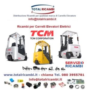 Distribuiamo Ricambi Carrelli elevatori Diesel Tcm FHB15 a FTB20-7
