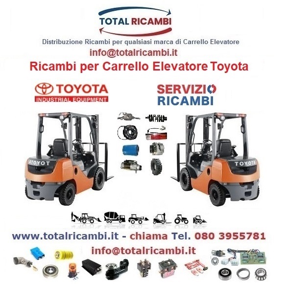 Distribuiamo Ricambi per Carrelli elevatori Diesel e Transpallet Elettrici 5FD-60 a 62-7FDF30