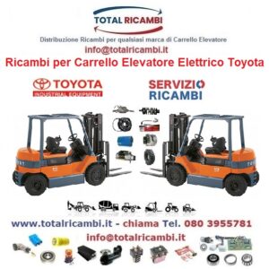 Distribuiamo Ricambi per Carrello elevatore Toyota 2FBE10-24 a 7FB30