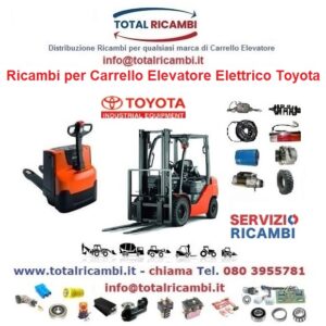 Distribuiamo Ricambi per Carrello elevatoro Toyota 7FBMF-16 a 8FBM-20T