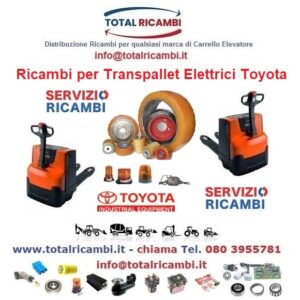 Distribuiamo Ricambi Ricambi per Trattori Elettrici Toyota