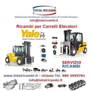 Distribuiamo Ricambi per Carrello Elevatore Diesel Yale da GDP16 a GDP45