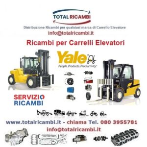 Distribuiamo Ricambi per Carrello Elevatore Diesel Yale da GDP50 a GDP90