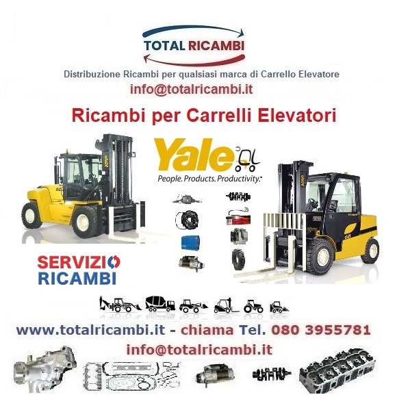 Distribuiamo Ricambi per Carrello Elevatore Diesel Yale da GDP50 a GDP90