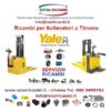 Distribuiamo Ricambi per Sollevatori a Timone Yale da MC10 a MS15
