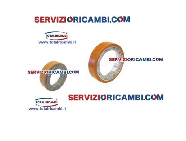 Distribuiamo Ruota Motrice 230x65 e Rulli per Transpallet Jungheinrich