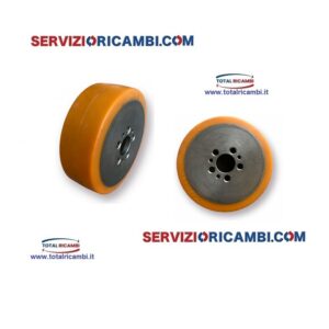 Distribuiamo Ruota Motrice 230x82x45 e Rulli per Transpallet