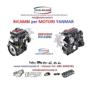 Distribuiamo Ricambi per motori industriali Yanmar Pompa Acqua e ricambi Motori Marini