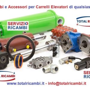 Componenti e Ricambi e Accessori oleodinamici per Carrelli Elevatori Muletti e Transpallet di qualsiasi marca