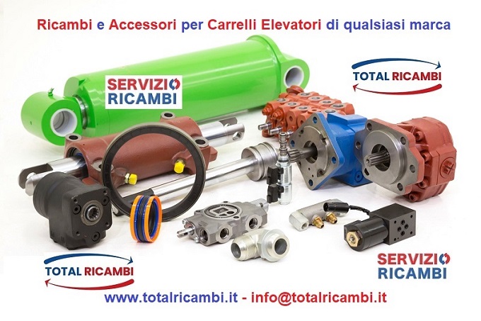 Componenti e Ricambi e Accessori oleodinamici per Carrelli Elevatori Muletti e Transpallet di qualsiasi marca