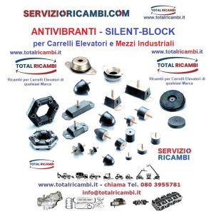 Distribuiamo Giunto Antivibranti e silentblock per Muletti e Carrelli elevatori di qualsiasi marca
