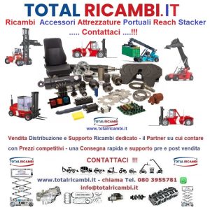 Distribuiamo Accessori - Ricambi e Attrezzature Portuali Reach Stacker Autogrù e ricambi per Carrelli Elevatori e Muletti , vendita e supporto Servizio ricambi Total spare parts service