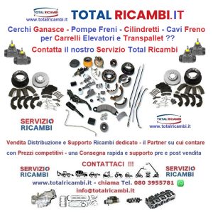 Distribuiamo Pompa Freno – Ganasce freno, Cilindretti Pompa Freni per Muletti e Ricambi per Carrelli Elevatori, vendita e supporto ricambi